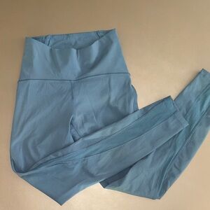 LULULEMON High-Waisted Blue Leggings